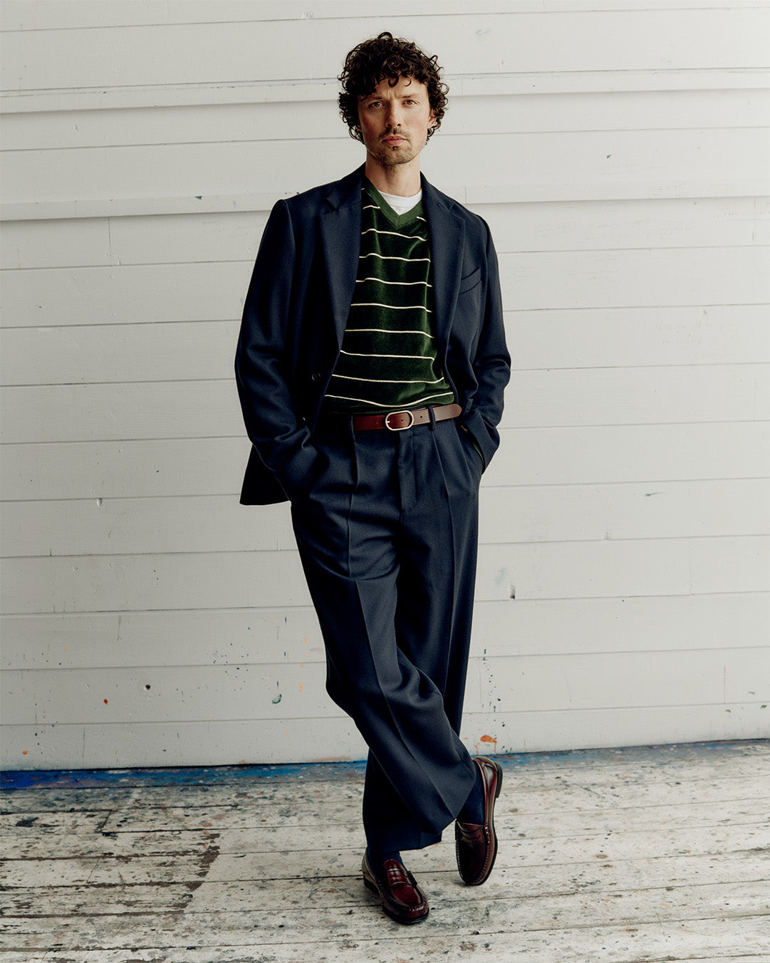 Barathea Wool Sack Jacket