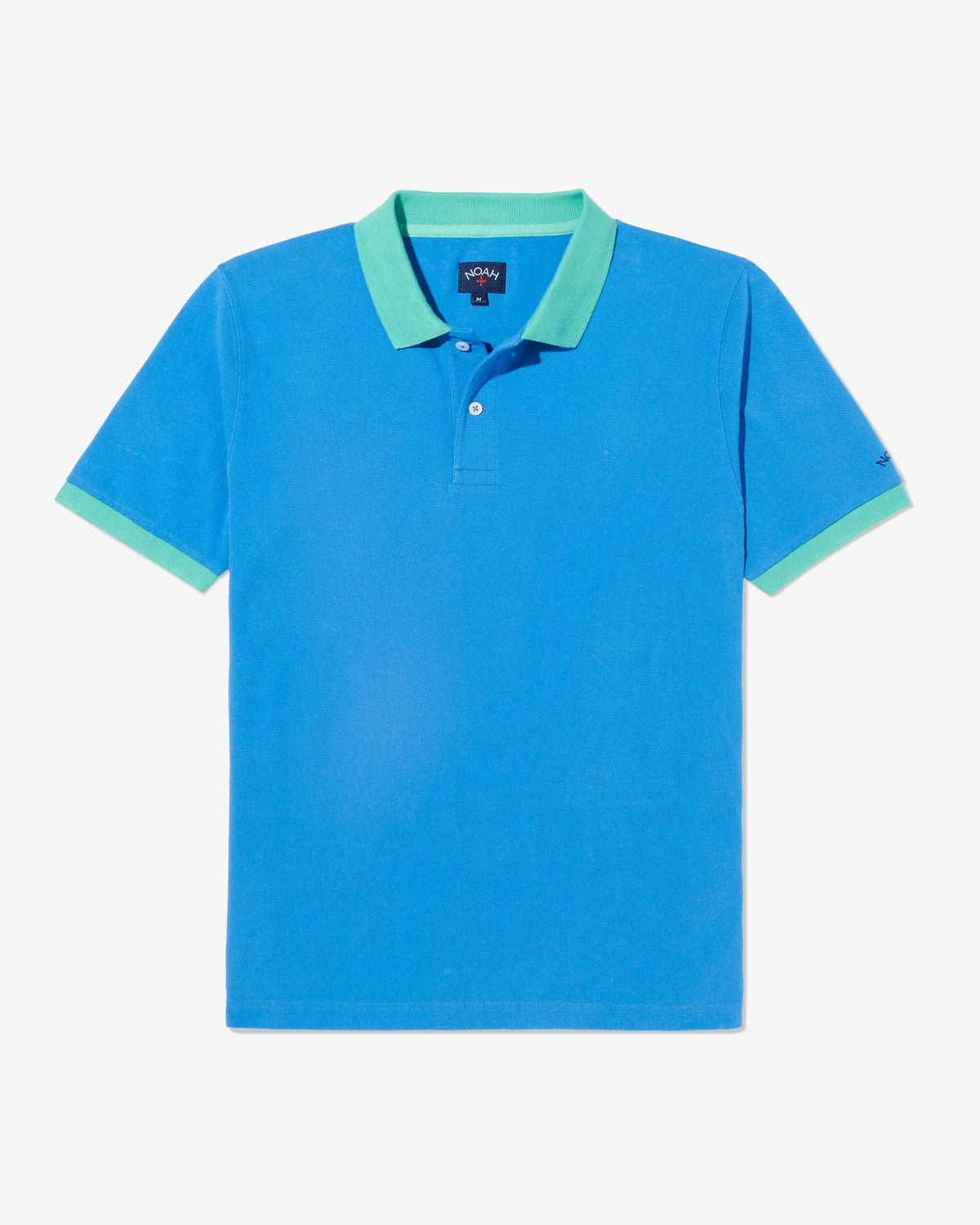 Contrast Collar Pique Polo