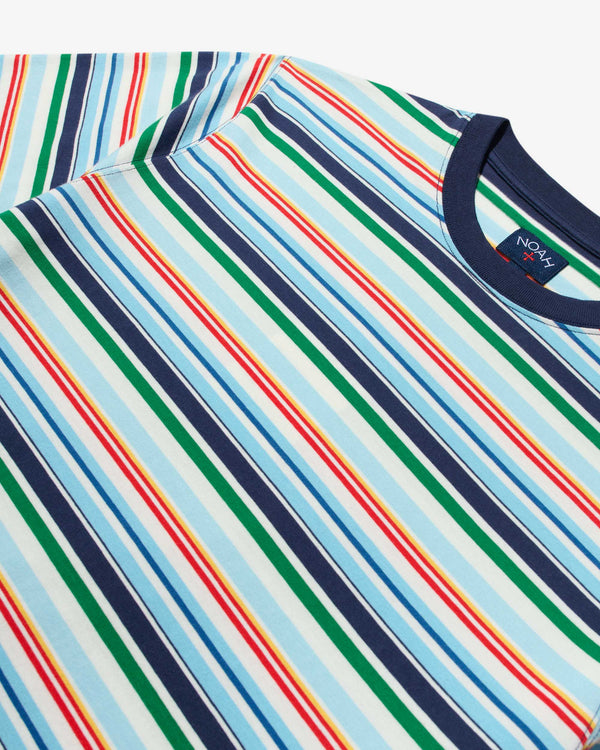 Noah - Striped Short Sleeve Top - Detail