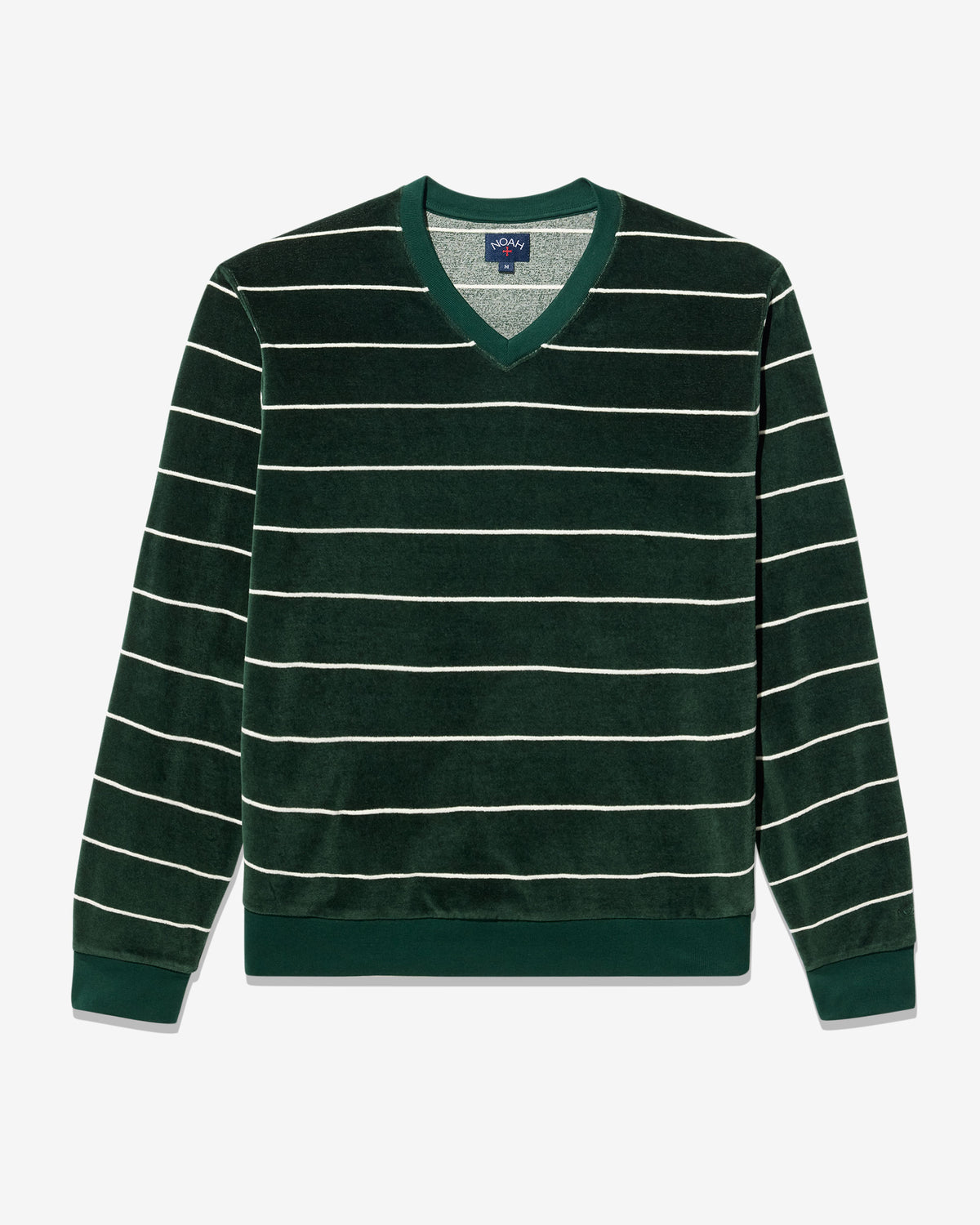 Evergreen Velour Top