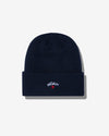 Noah - Wool-Blend Core Logo Beanie - Navy - Swatch