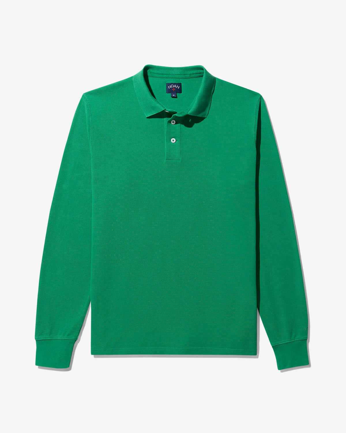 Long Sleeve Pique Polo