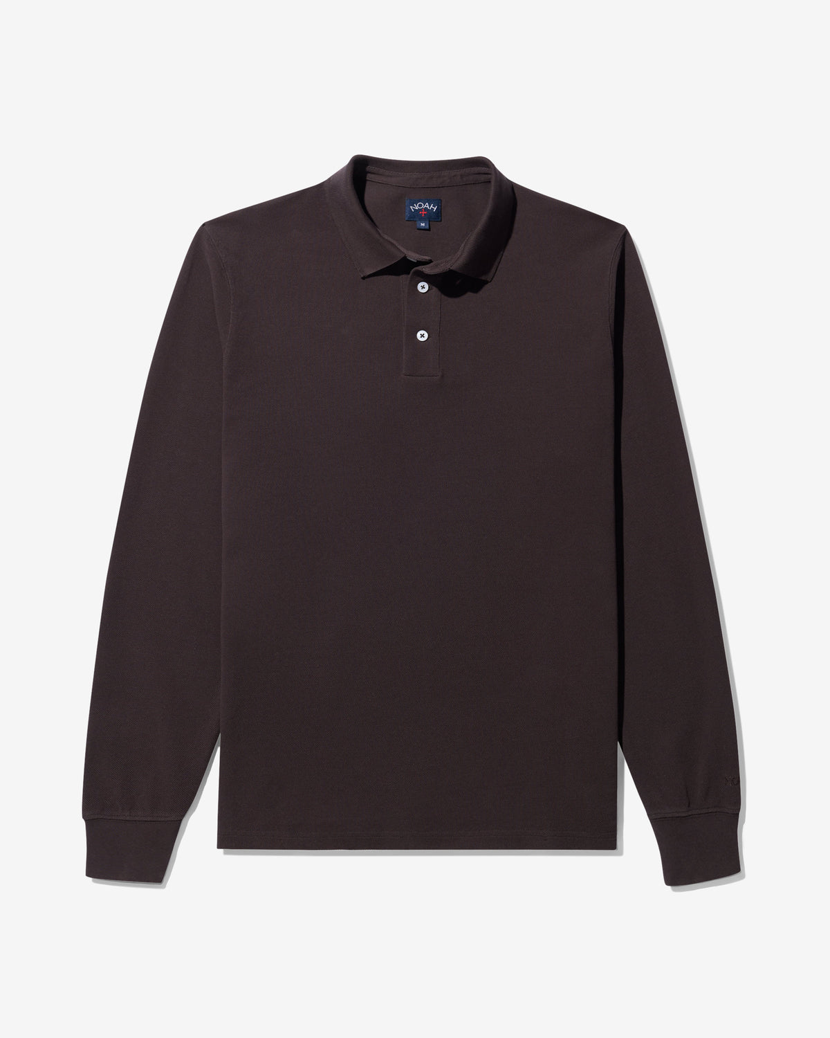 Long Sleeve Pique Polo