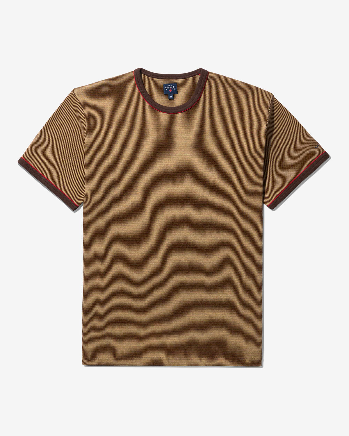 Autumn Striped Ringer Tee