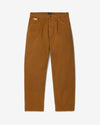 Noah - Brushed Pleated Jean - Duck Brown - Swatch