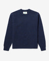 Noah - Donegal Shaker Sweater - Navy - Swatch