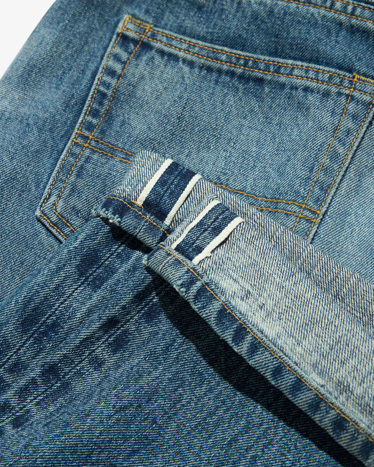Washed Bootcut Jean