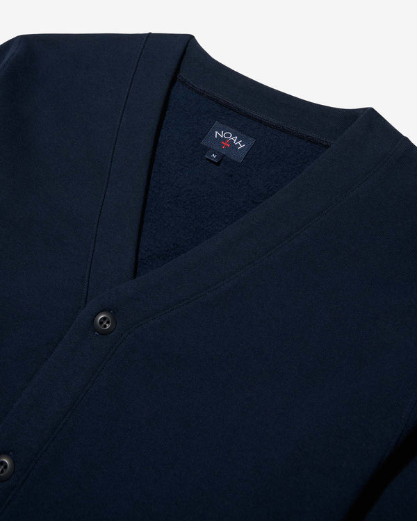 Noah - Fleece High Rib Cardigan - Detail