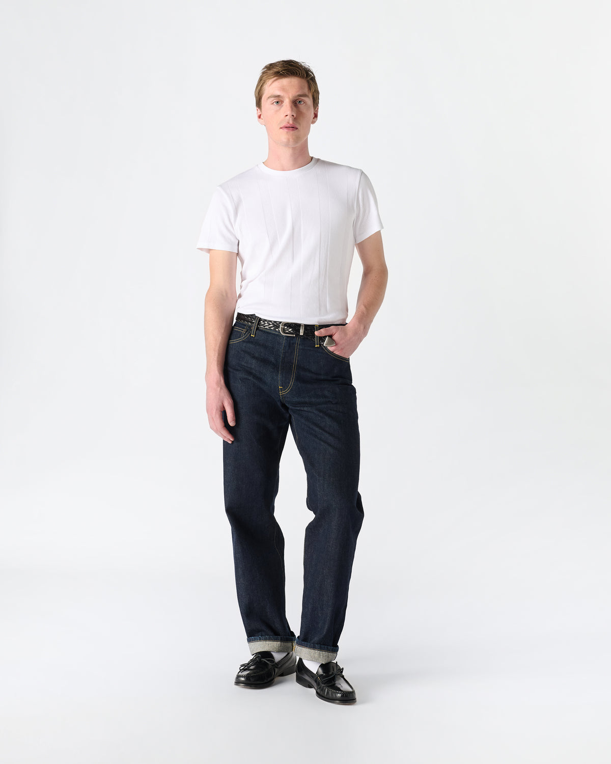 Rib Knit Tee