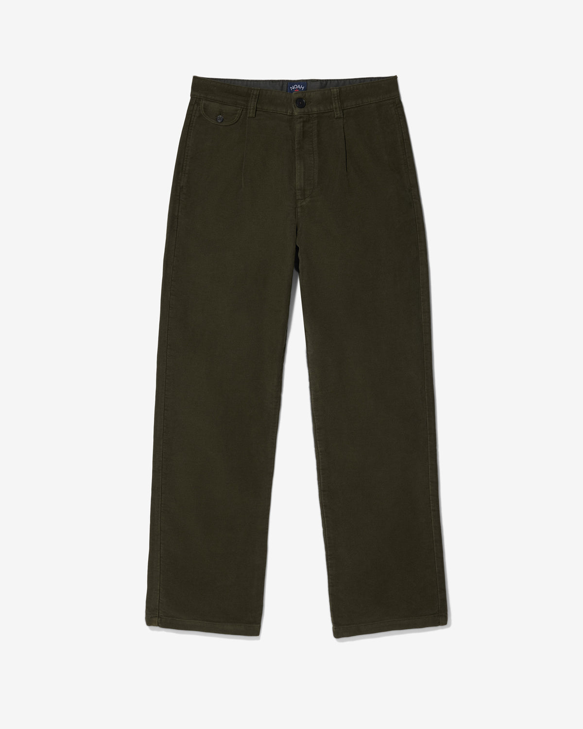 Moleskin Single-Pleat Pant