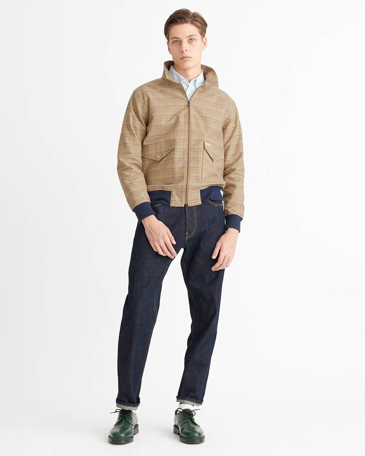 Utility Twill Bomber Jacket