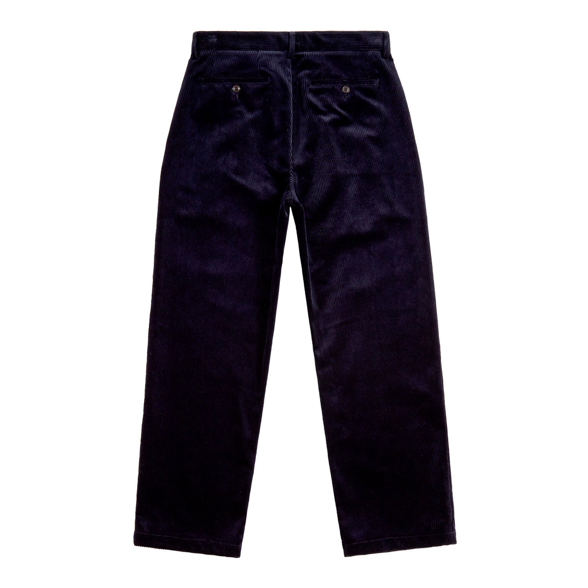 Double-Pleat Corduroy Trousers