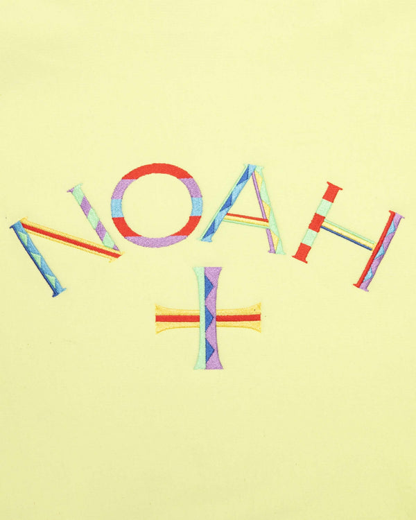 Noah - Embroidered Core Logo Hoodie (Luminary) - Detail