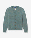 Noah - Shetland Sweater Cardigan - Jade - Swatch
