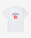 Noah - Noah x Jesus Piece Logo Tee - White - Swatch